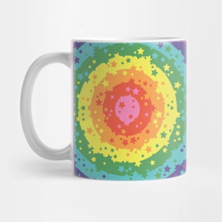 Pastel Starry Pride [rainbow] Mug